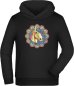 Preview: Kids Hoodie Hooded Sweater - Horse Mandala Style i149